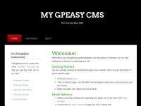 Скачать бесплатный шаблон для gpEasy CMS
