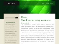 Скачайте бесплатный Шаблон для Monstra CMS 1.3.1